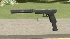 Contract Wars Glock 18 Extended Suppressed pour GTA San Andreas