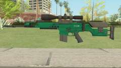 CS-GO SCAR-20 (Emerald Bravo Skin) pour GTA San Andreas