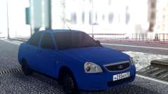 VAZ 2170 Blau Limousine für GTA San Andreas