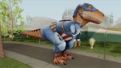 T-Rex Captain America From Avengers Academy pour GTA San Andreas