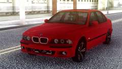BMW E39 Stock Red pour GTA San Andreas