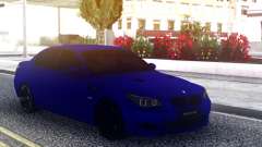BMW M5 E60 Blue Sedan für GTA San Andreas