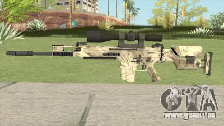 CS-GO SCAR-20 (Palm Skin) pour GTA San Andreas