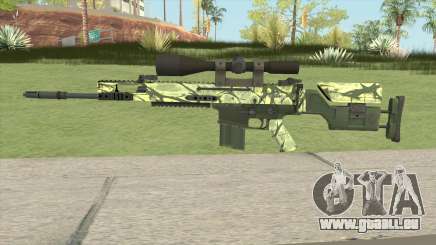 CS-GO SCAR-20 (Jungler Skin) pour GTA San Andreas