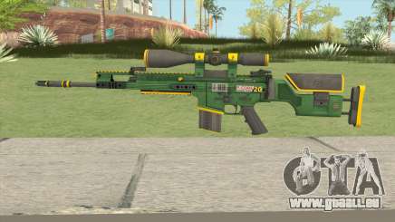 CS-GO SCAR-20 (Powercore Skin) für GTA San Andreas