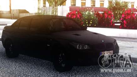 BMW M5 E60 Black Sedan pour GTA San Andreas