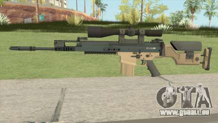 CS-GO SCAR-20 (PMC Skin) für GTA San Andreas