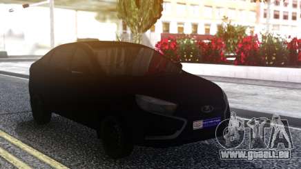 Lada Vesta All Black für GTA San Andreas