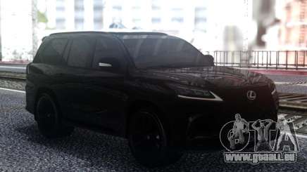 Lexus LX570 Superior Black Edition pour GTA San Andreas