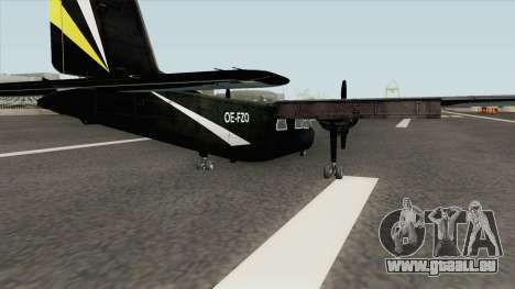 Britten-Norman BN-2 Islander (007 Spectre) für GTA San Andreas