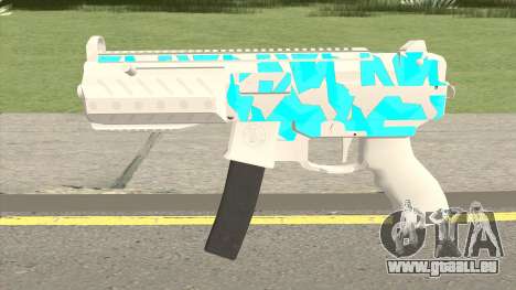 Submachine Gun MK2 (Ice) für GTA San Andreas