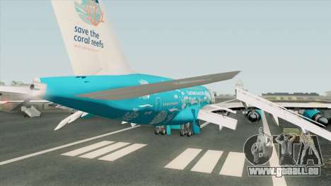 Airbus A380-800 (HiFly Livery) für GTA San Andreas