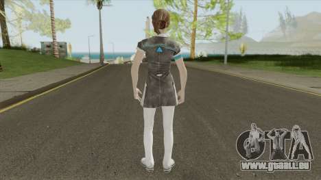 Kara With Cyberlife Uniform From Detroit Becomes pour GTA San Andreas