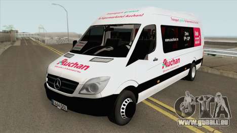 Mercedes-Benz Sprinder 313 CDi Auchan Romania pour GTA San Andreas