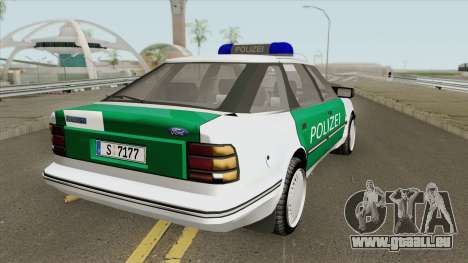 Ford Scorpio German Police pour GTA San Andreas
