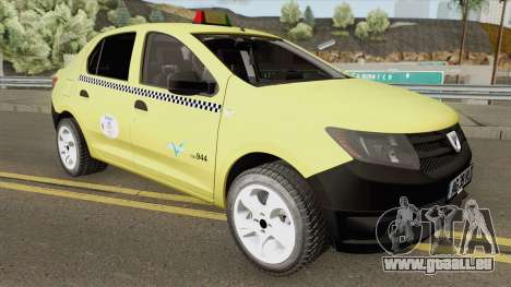 Dacia Logan 2 - Taxi Valentin 2016 für GTA San Andreas