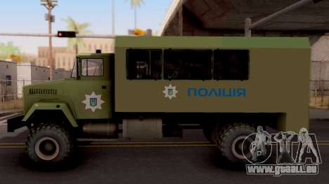 KrAZ-6322 De La Police De L'Ukraine pour GTA San Andreas