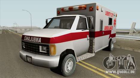 Ambulance GTA III pour GTA San Andreas
