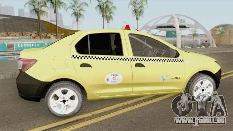Dacia Logan 2 - Taxi Valentin 2016 für GTA San Andreas