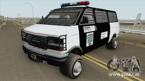 Declasse Burrito Police Transport R.P.D IVF für GTA San Andreas