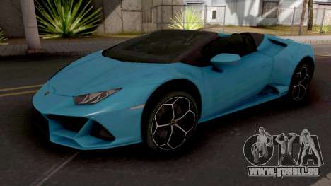 Lamborghini Huracan EVO Spyder für GTA San Andreas