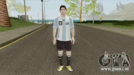 Lionel Messi (Argentina) für GTA San Andreas