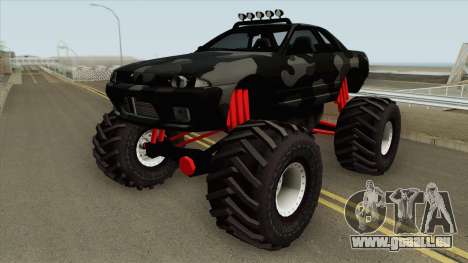 Nissan Skyline R32 Monster Truck Camo pour GTA San Andreas