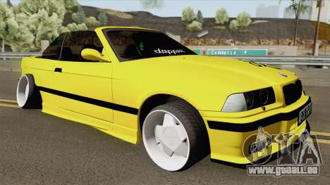 BMW E36 Cabrio pour GTA San Andreas