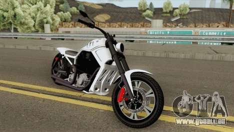 Western Motorcycle Nightblade GTA V (Custom) pour GTA San Andreas
