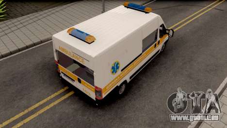 Fiat Ducato Ukraine Ambulance pour GTA San Andreas
