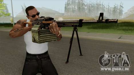 CSO PKM Machine Gun für GTA San Andreas