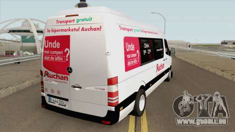 Mercedes-Benz Sprinder 313 CDi Auchan Romania pour GTA San Andreas