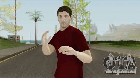 Lionel Andres Messi In Casual Clothes pour GTA San Andreas