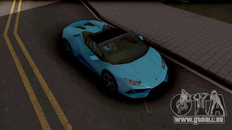 Lamborghini Huracan EVO Spyder pour GTA San Andreas