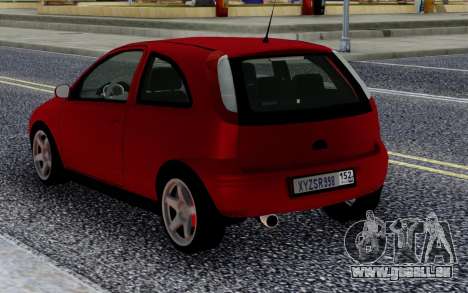 Opel Vauxhall Corsa 1.8 pour GTA San Andreas