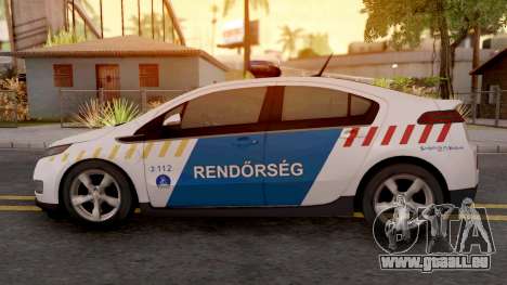 Chevrolet Volt Magyar Rendorseg pour GTA San Andreas