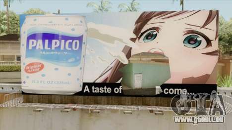 Kizuna AI Breakable Billboard für GTA San Andreas