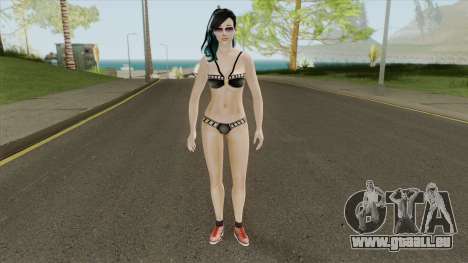 Samantha Black Underwear pour GTA San Andreas