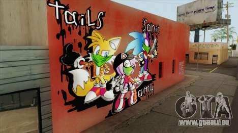Sonic Wall Graffiti für GTA San Andreas