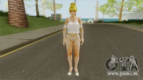 Kasumi White Girl In Babydoll für GTA San Andreas