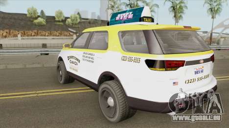 Vapid Scout Taxi V3 GTA V pour GTA San Andreas