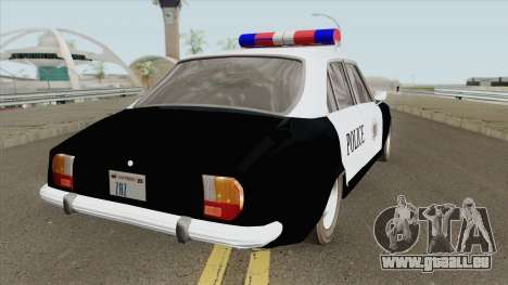 Peugeot 504 Police pour GTA San Andreas