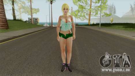 Misaki Casual V9 Blonde für GTA San Andreas