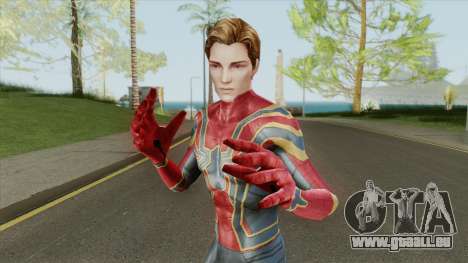 Iron Spider Unmasked From Spiderman Unlimited für GTA San Andreas