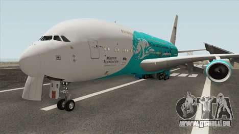 Airbus A380-800 (HiFly Livery) für GTA San Andreas