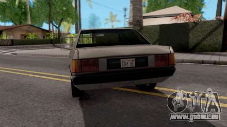 Obey Tailgater 1986 pour GTA San Andreas