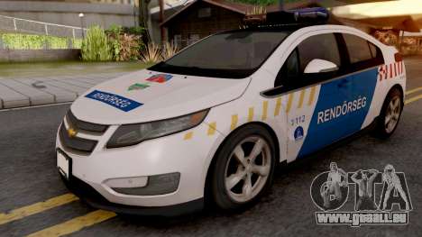 Chevrolet Volt Magyar Rendorseg pour GTA San Andreas