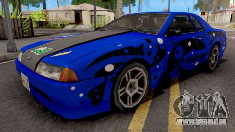 Blue Elegy Paintjob pour GTA San Andreas