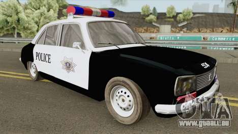 Peugeot 504 Police für GTA San Andreas