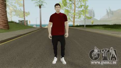 Lionel Andres Messi In Casual Clothes pour GTA San Andreas